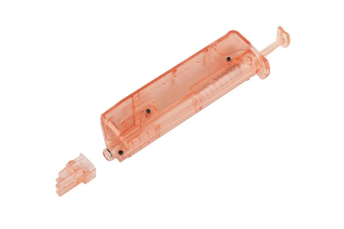 Speedloader klein Red Transparent ca. 100 Schuss
